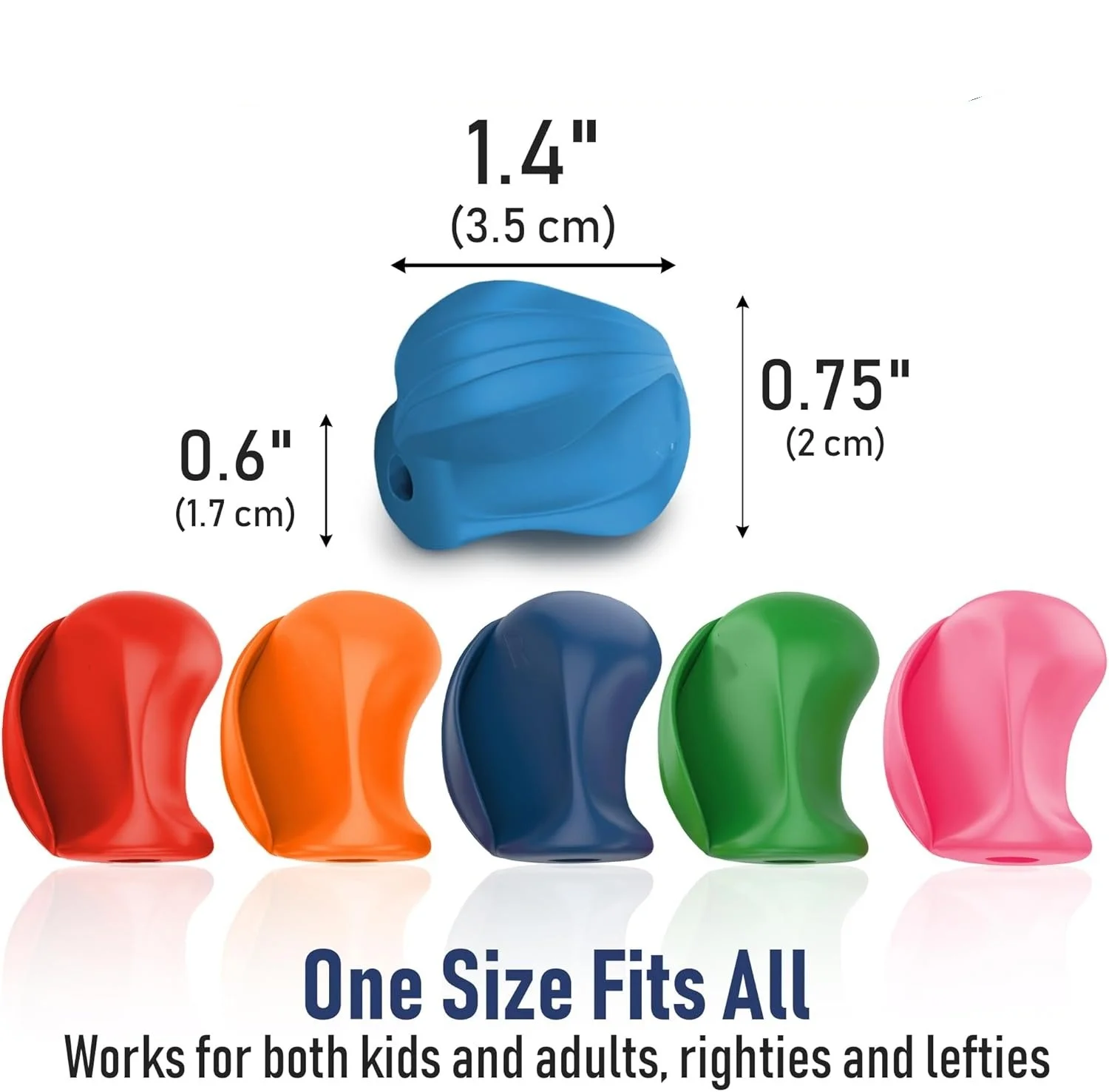 5-10Pcs Ergonomic Pen Grip Writing Aid Grip Pencil Holder Grip for Kids Adult Writing,Enhances Grip Control,Writing Tools