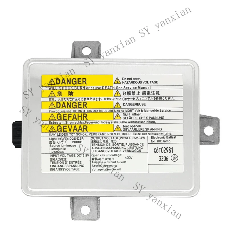 SY+ Xenon Ballast HID Headlight For 2004-2005 Acura TSX 2.4L W3T10471 W3T12472 -