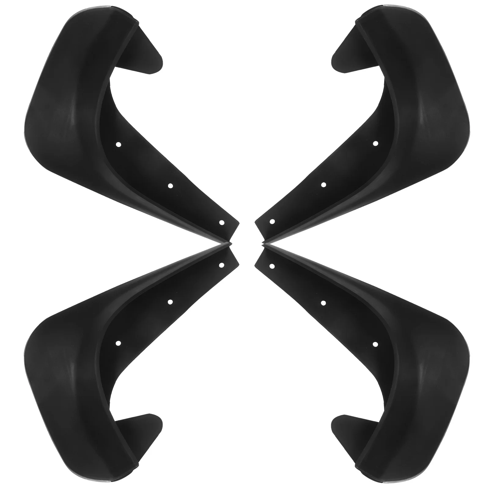 

4Pcs Car Mud Flaps Wheel Splash Guard Heavy Duty Protection Against Mud Stones Universal Fitment for All Vehicles Stylish Design