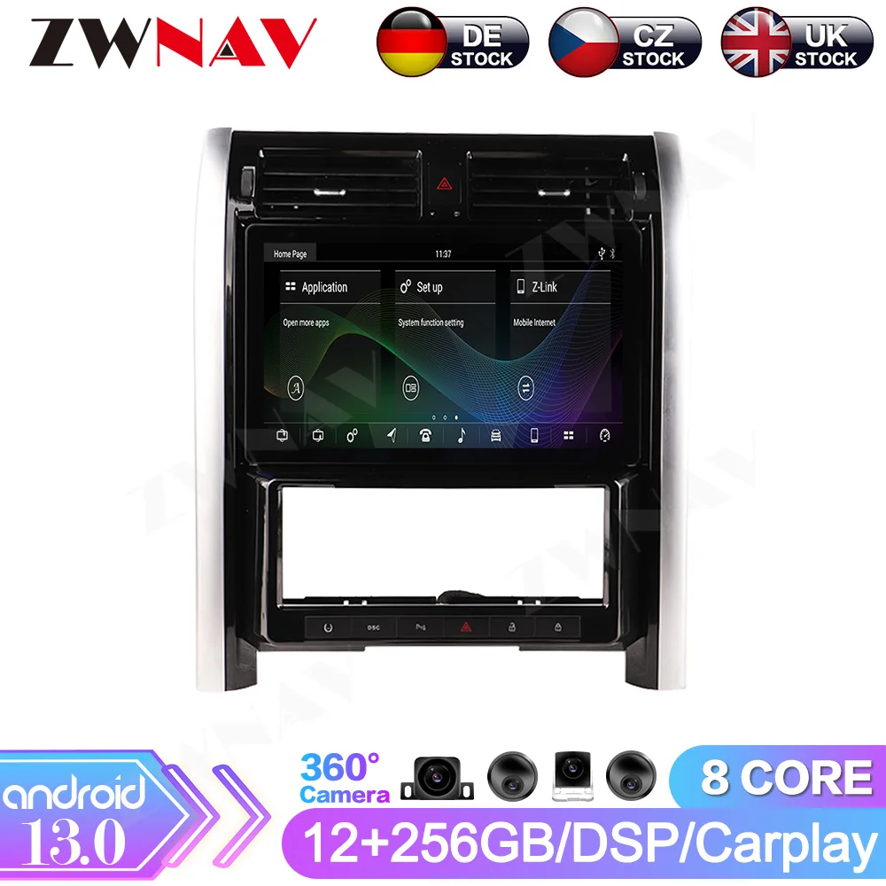 

For Land Rover Discovery 3 2004-2011 Android 13 Car Radio Stereo Receiver Autoradio Multimedia Player GPS Navigation Head Unit