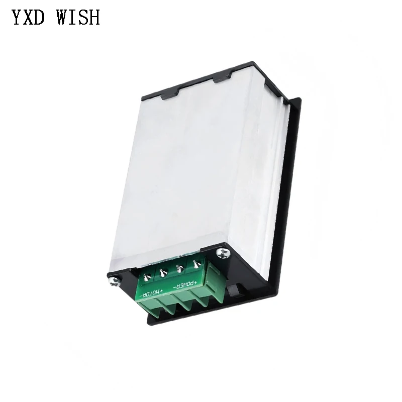 PWM Motor Speed Controller DC 10-60V 12V 24V 48V 20A PWM DC Motor Speed Controller Soft Start Switch Adjustable Drive Module