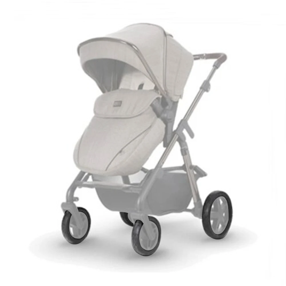 Custom Silver Cross Buggy Tire For Special Edition Pioneer Front Or Rear Wheel Tyre Cover PU Tubeless Baby Buggy Accessories