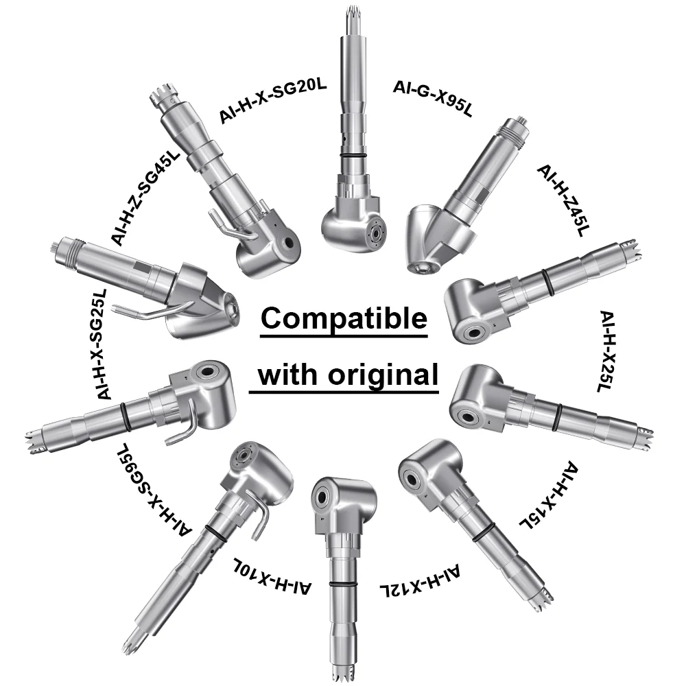 

Dental Contra Angle Spare Parts Head Middle Gear Accessories Compatible with Original Low Speed Handpiece for Repair Replacement