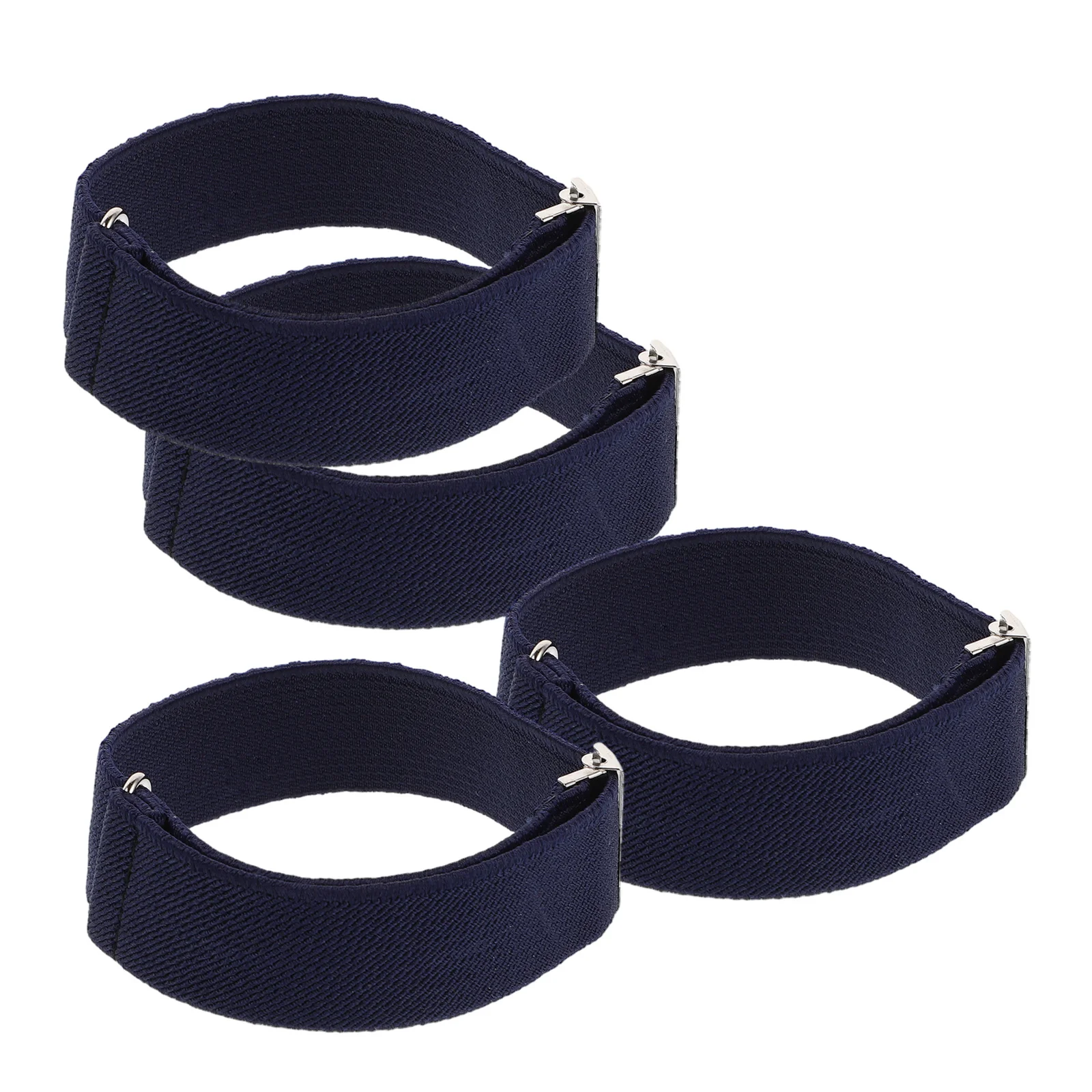 

4Pcs Non-Slip Adjustable Elastic Arm Bands Sleeve Garters for Men Women Adult Shirt Holders Long Sleeve Shirts