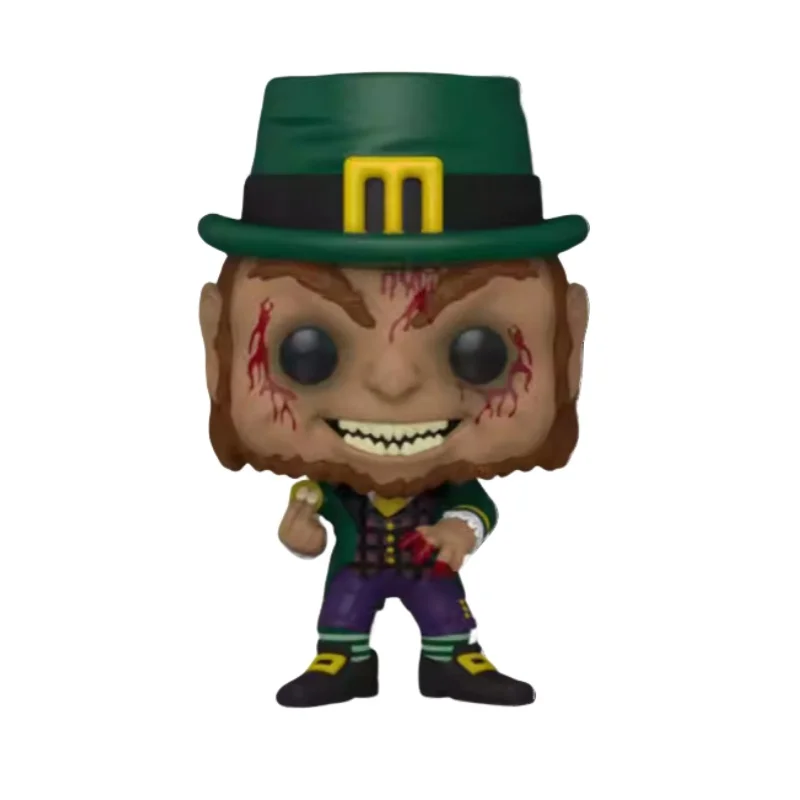 

Funko Pop Leprechaun Vinyl Figure Sculpture Doll Anime Q Version Decor Ornament Dolls Collectibles Limited Edition Gift Toys