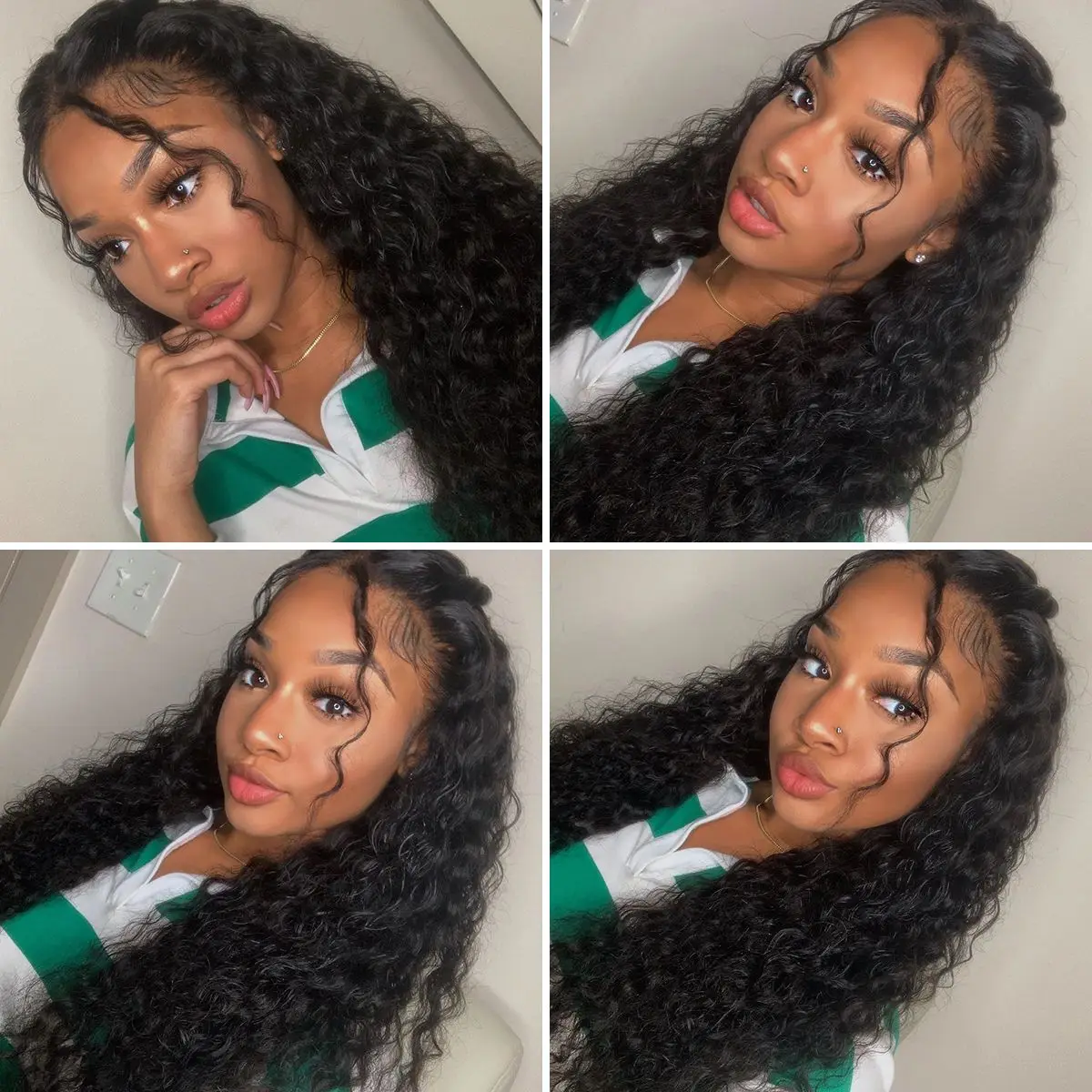 15A Loose Deep Wave Bundles Peruvian Hair Weave Bundle Deals Virgin Human Water Wave Curly Bundles Extensions Tissage Remy Hair
