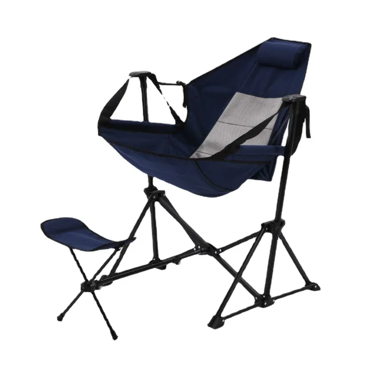 Adult Indoor Swing Chair With Footrest, Perfect For Garden Furniture And Relaxation