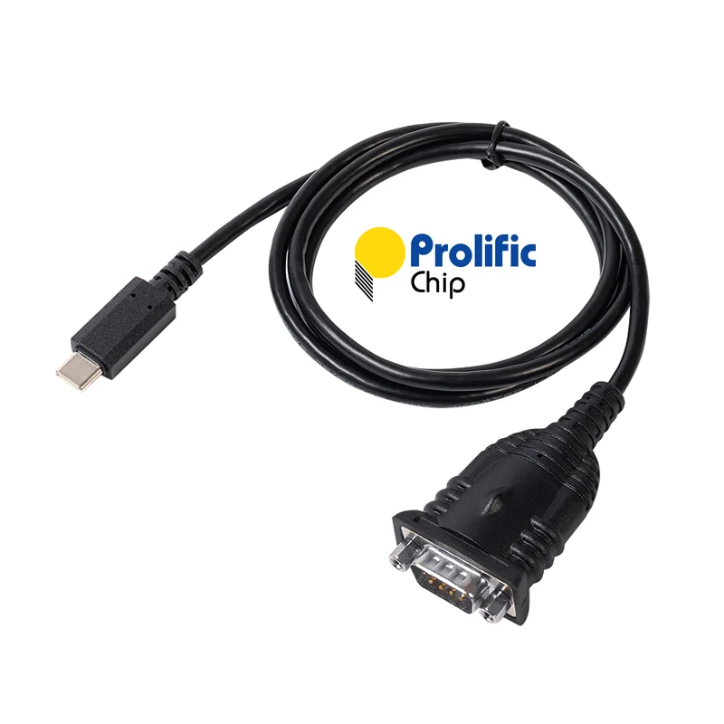 Wydajny kabel konwertera USB typu A na DB9 męski RS232 z pełnym rozszerzeniem pinów Obsługa Windows 7 8 10 11 XP Android Mac — zdjęcie produktu 4