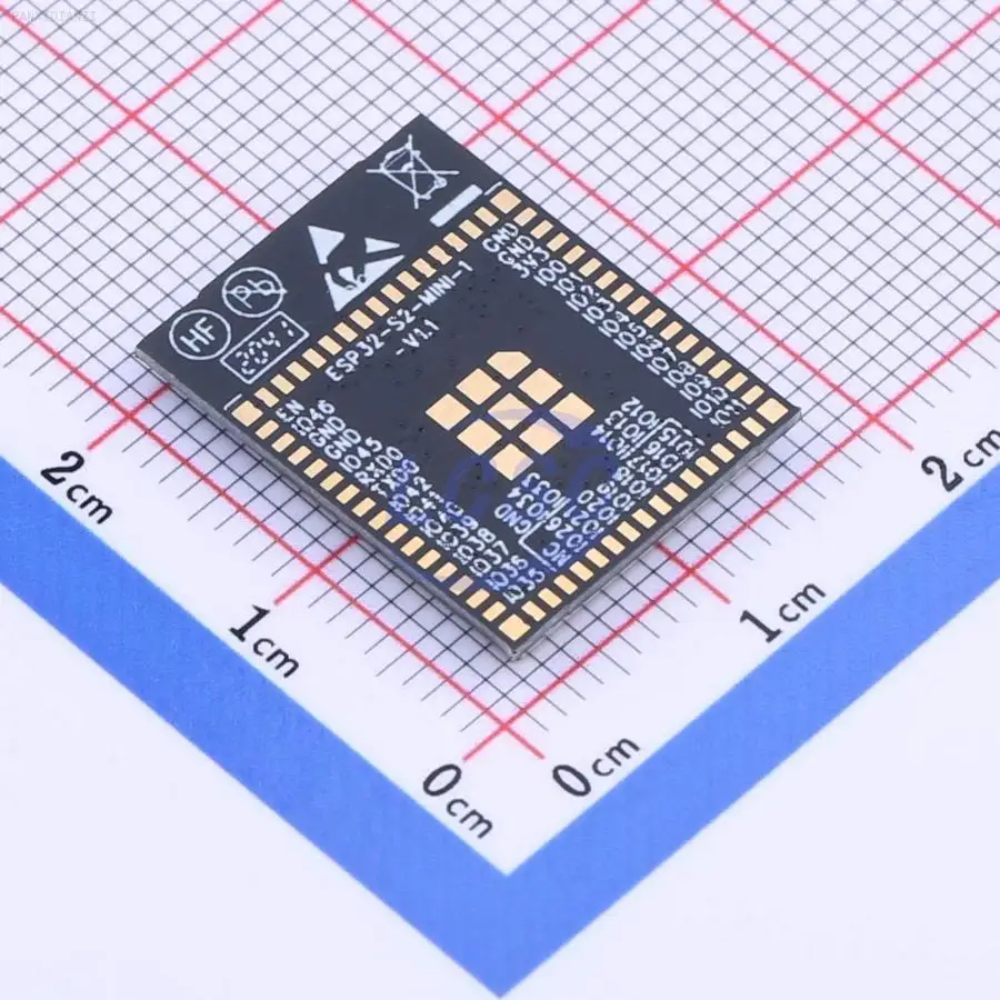 1 PCS ESP32-S2-MINI-1-N4R2 19.5dBm ESP32-S2FH4 chip 2.4 GHz SMD-65P Módulos WiFi ROHS
