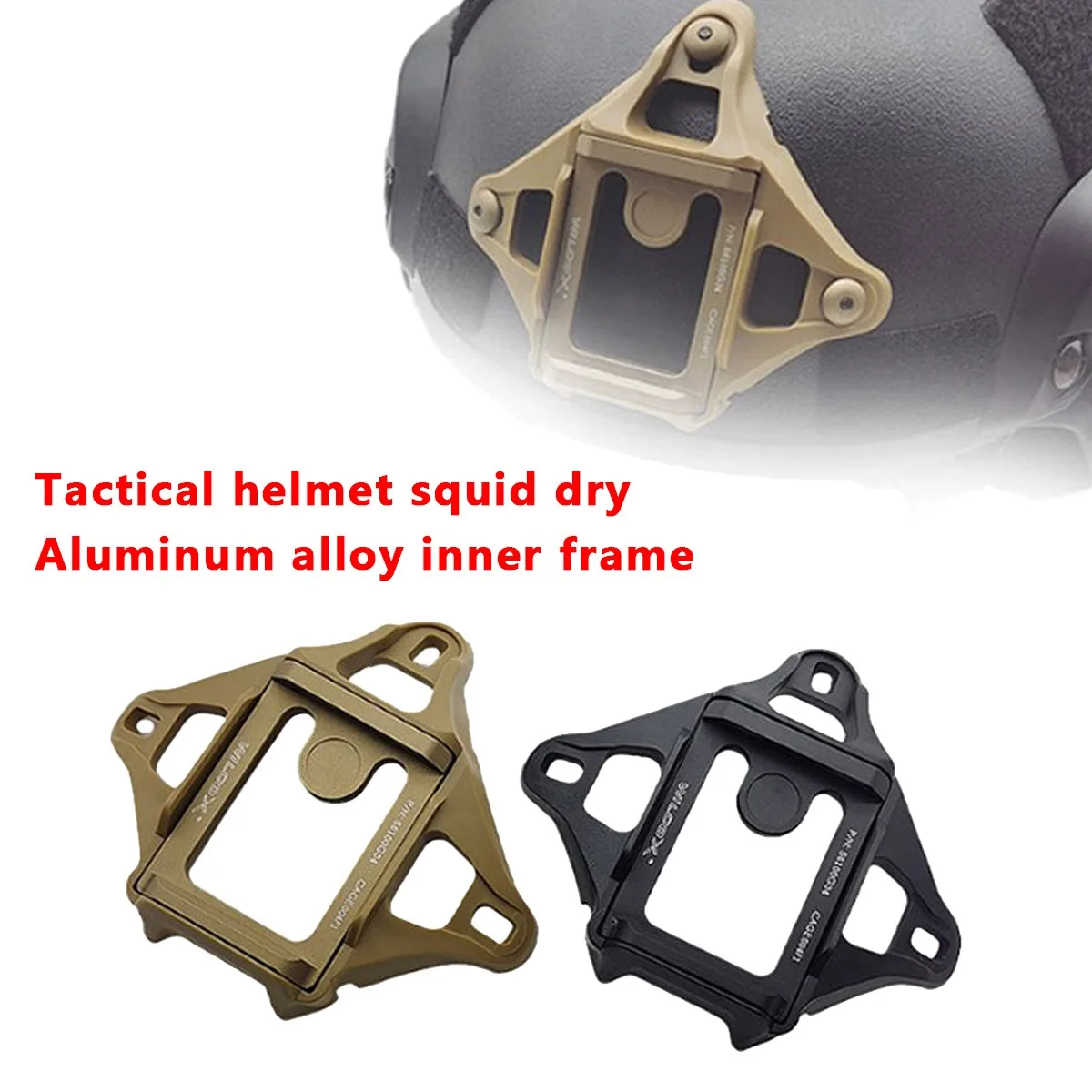 Tactical New Style Helmet Vas Shroud Three-Hole NVG Mount Adapter For FAST MICH AF Wendy Helmet L4G24