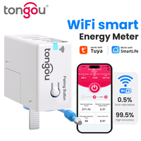 TONGOU Tuya WIFI Smart Energy Meter 1-50A, Prepaid,Real-Time Power Monitor, Intelligent Sensor Works with Smart Life