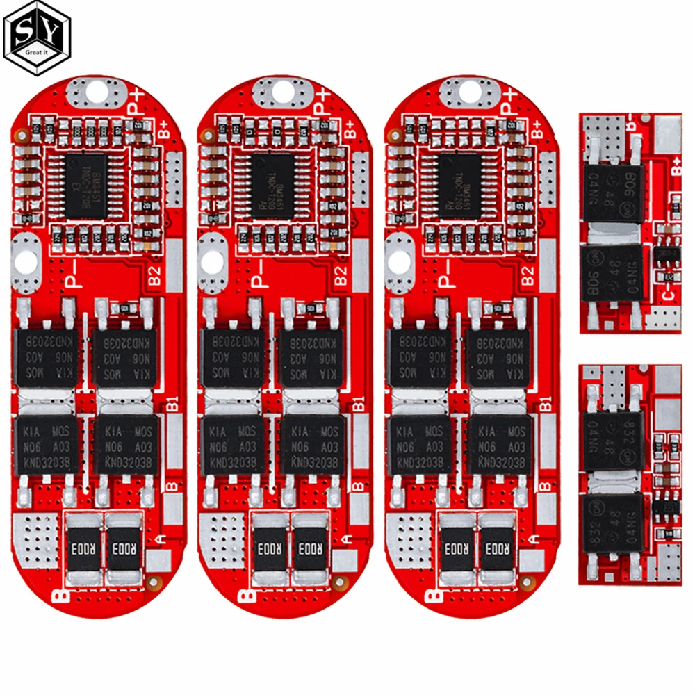 Bms 1s 2s 10a 3s 4s 5s 25a Bms 18650 Li-ion Lipo Lithium Battery Protection Circuit Board Module Pcb Pcm 18650 Lipo Bms Charger