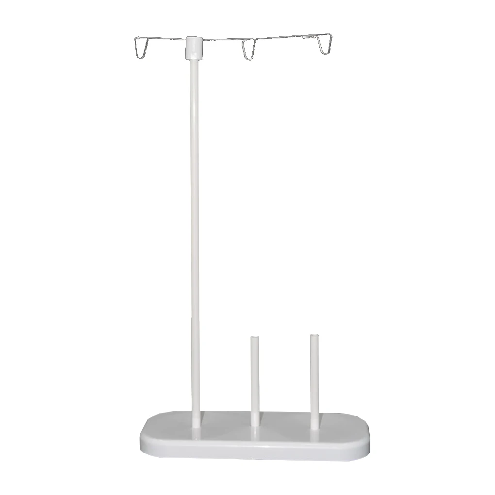 Cone Professional Thread Spool Holder Wear-resistant Stand Organizer Wire Rack Hook-type Plug-in Type Bracket Stable Base