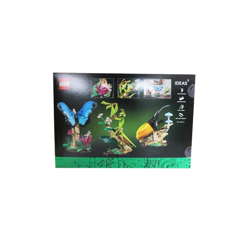 LEGO 21342 Ideas The Insect Collection, Fun Gift for Nature Lovers