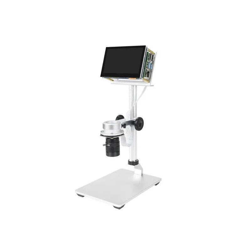 

WaveshareRaspberry Pi Microscope Kit, 12MP Visual Magnification, Microscope Screen Bracket