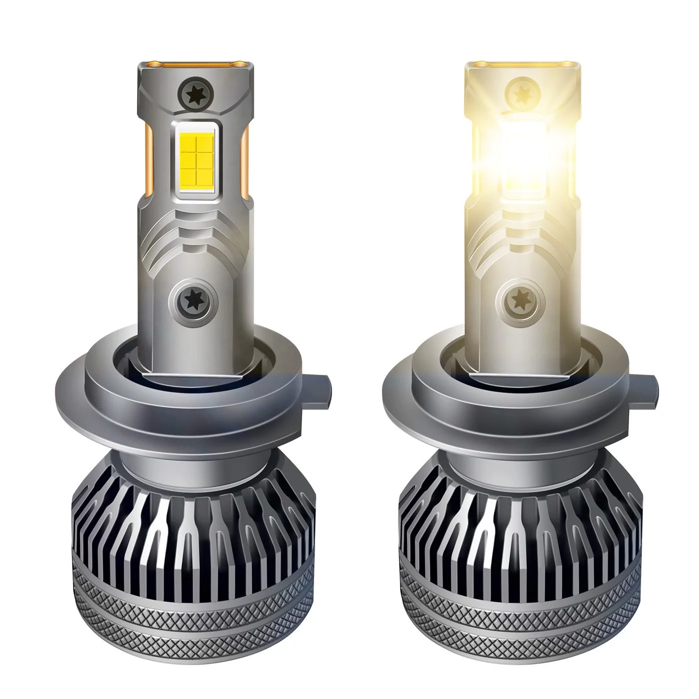 High Power 140W LED Headlight Bulbs H7 H1 H3 H8/H9/H11/H16 9005/HB3 9006/HB4 9012/HIR2 H4 H18 H19 12V 24V 3000K 4300K 6500K