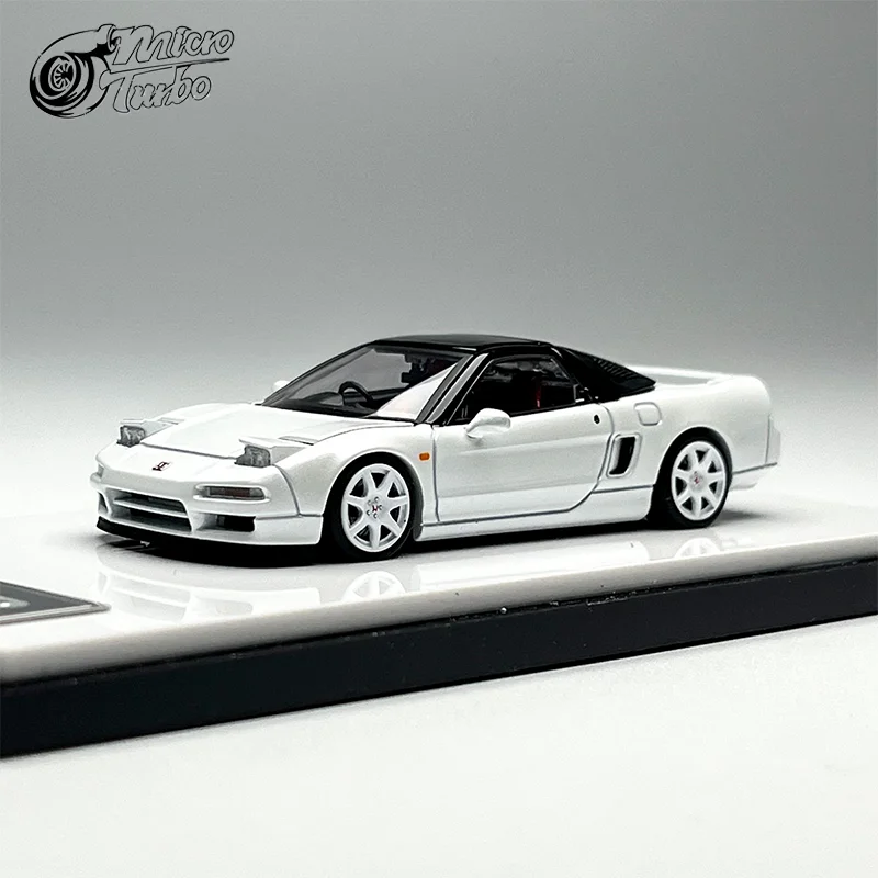 Mt 1:64 Honda Nsx 1ère génération Mk1 Na1 Type R Pop-Up lumière Simulation alliage Miniature moulé sous pression modèle de voiture personnalisé jouet pour enfants