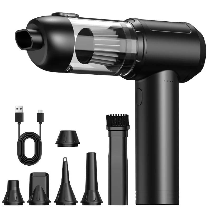 

Handheld Wireless Portable Car Vacuum Cleaner 15000Pa Rechargeable Battery Powered Multi-functional ABS Vacuum Cleaner for Car