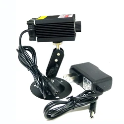 Powerful 650nm Red 250mW Diode Bright Dot Laser Module Locator with 12V Adapter Holder