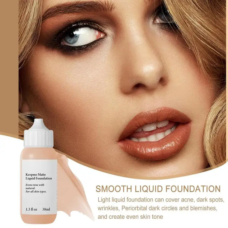 Liquid Foundation Soft Matte Concealer 13 Colors Waterproof Foundation Contour Concealer Primer Base Professional Face Make Up
