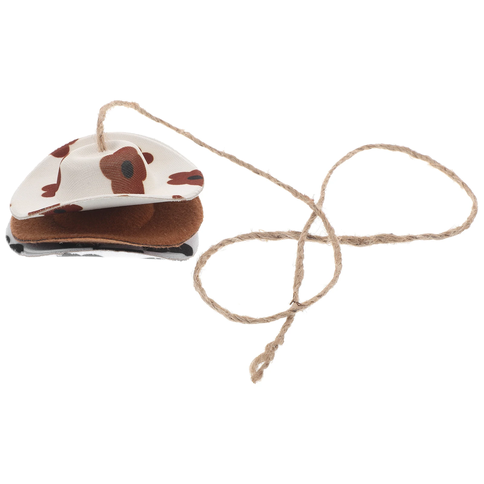 

Rearview Mirror nament Car Accessories Western Hat Design Decorations Charm Festive Hanging Toys Creative Auto Decor