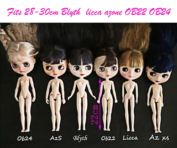 NEW 28-30cm Blyth Azone OB22 OB24 Doll Clothes Fashion Suspender Skirt Halter Dress