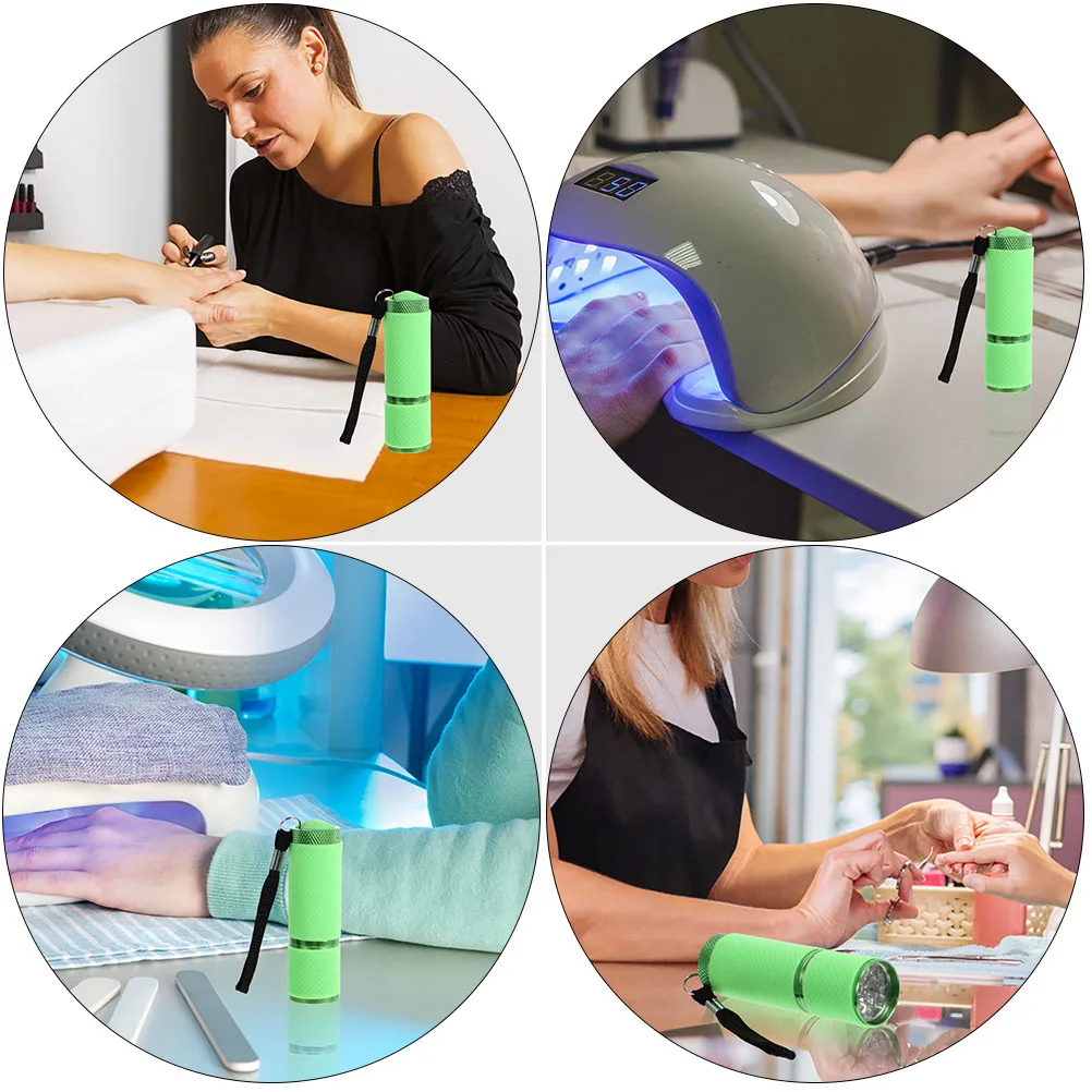 2 قطعة مصباح كشف القناع أداة كشف وكيل الفلورسنت لأقنعة الوجه مانيكير اختبار ضوء اختبار القلم Led #3