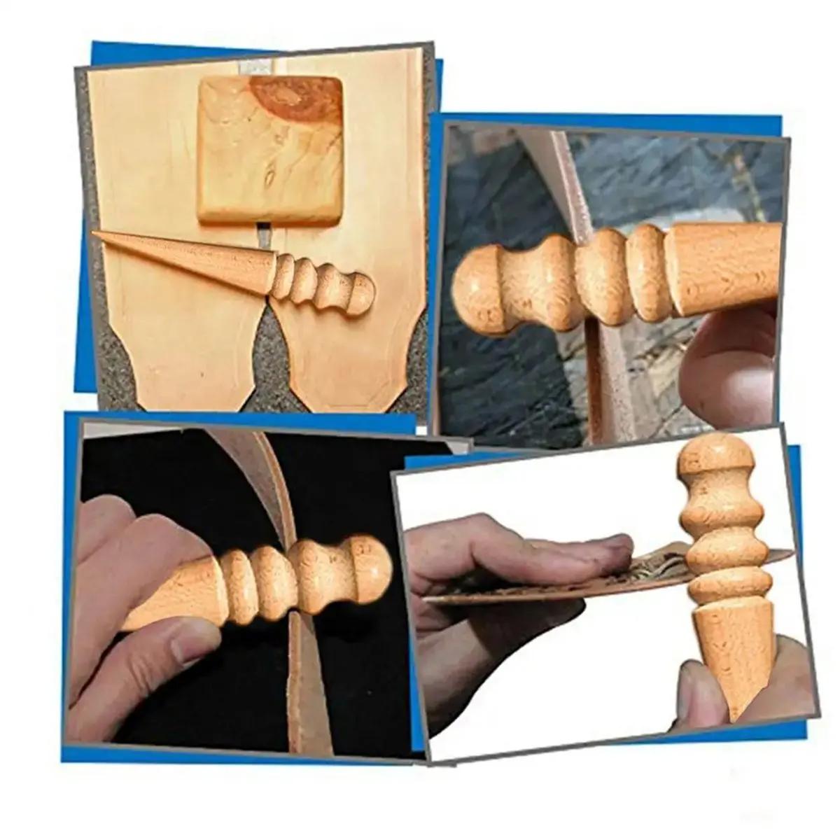 L63A Leather Working Tools Manual Leather Crafting Tool Leatherworking Tool Set Versatile Leather Punch Tool Leather Making