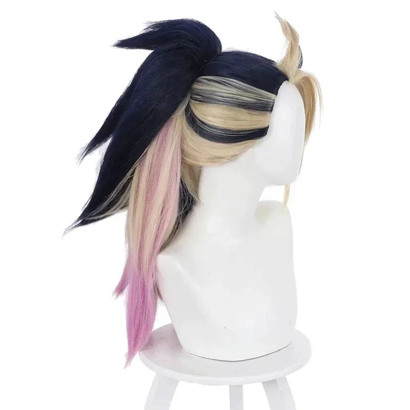 e,4;v'6\k/LOL KDA The Baddest Ahri Akali Kaisa Evelynn Seraphine HJ833JF0 Cosplay Costume Wigs Women Heat Resistant Wi5;g'8.n/3\ view 5