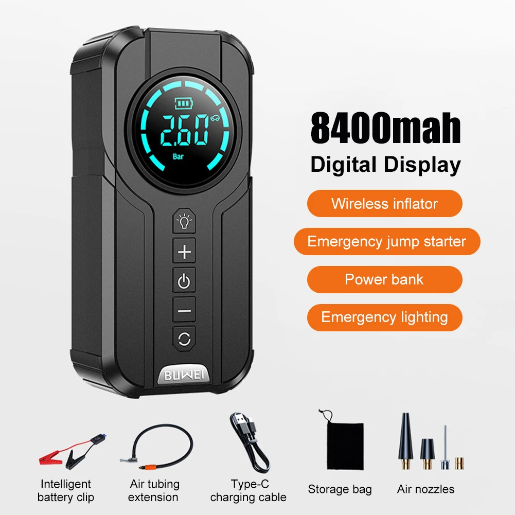 1000A Inflatable all-in-one machine, portable power bank, multifunctional air pump, portable battery