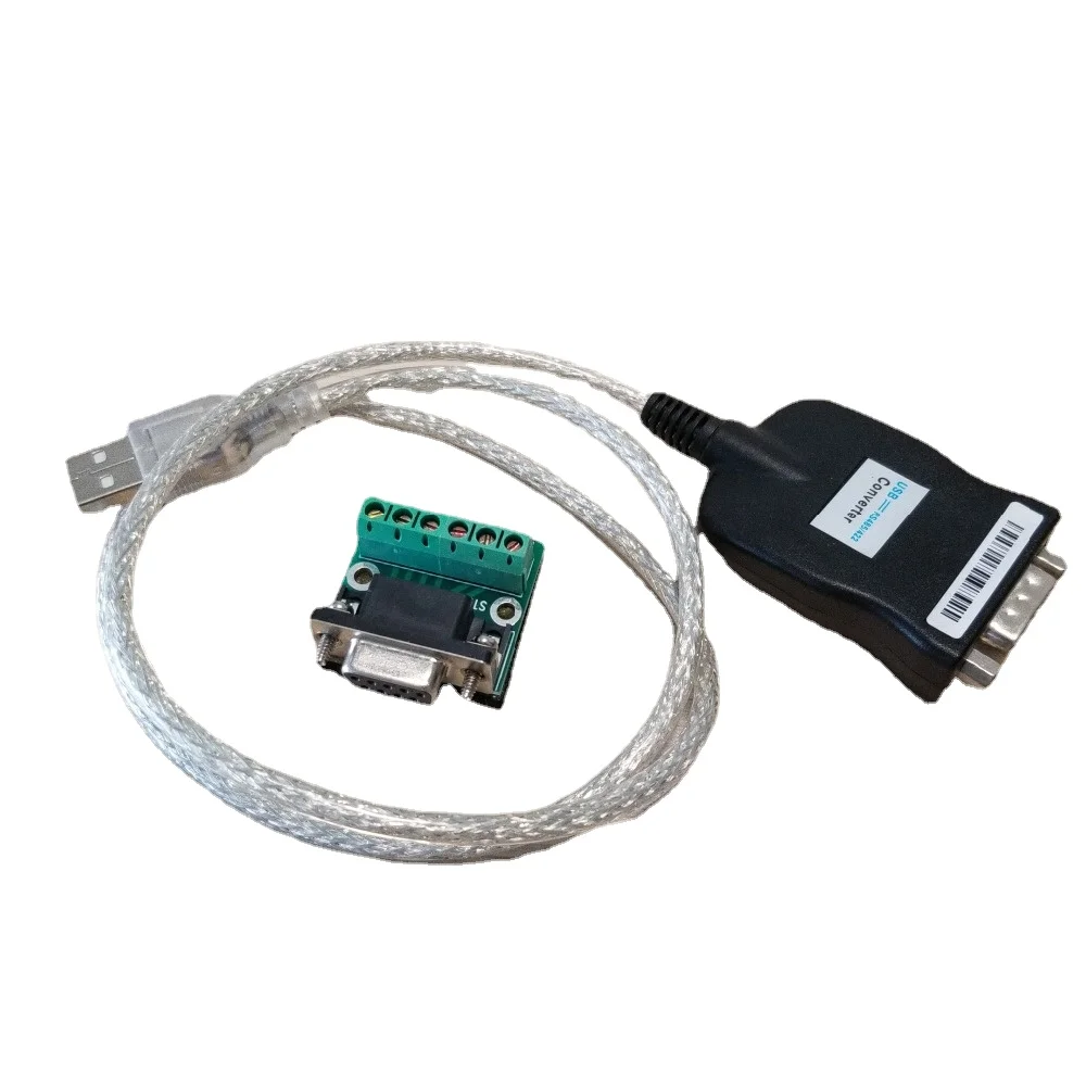 

USB 2.0 to RS485 RS422 DB9 COM Serial Port PL2303 Chip Adapter Converter Data Cable 50cm