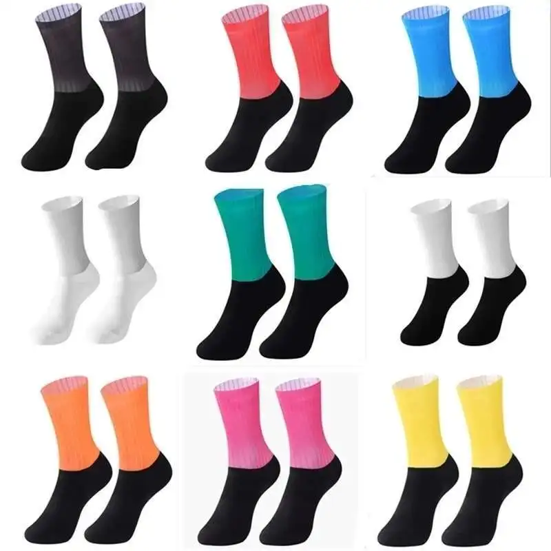 

Seamless Team Aero Socks New Anti Slip Cycling Socks Bike Road Bicycle Socks Outdoor Racing Bike Compression Sport Socks