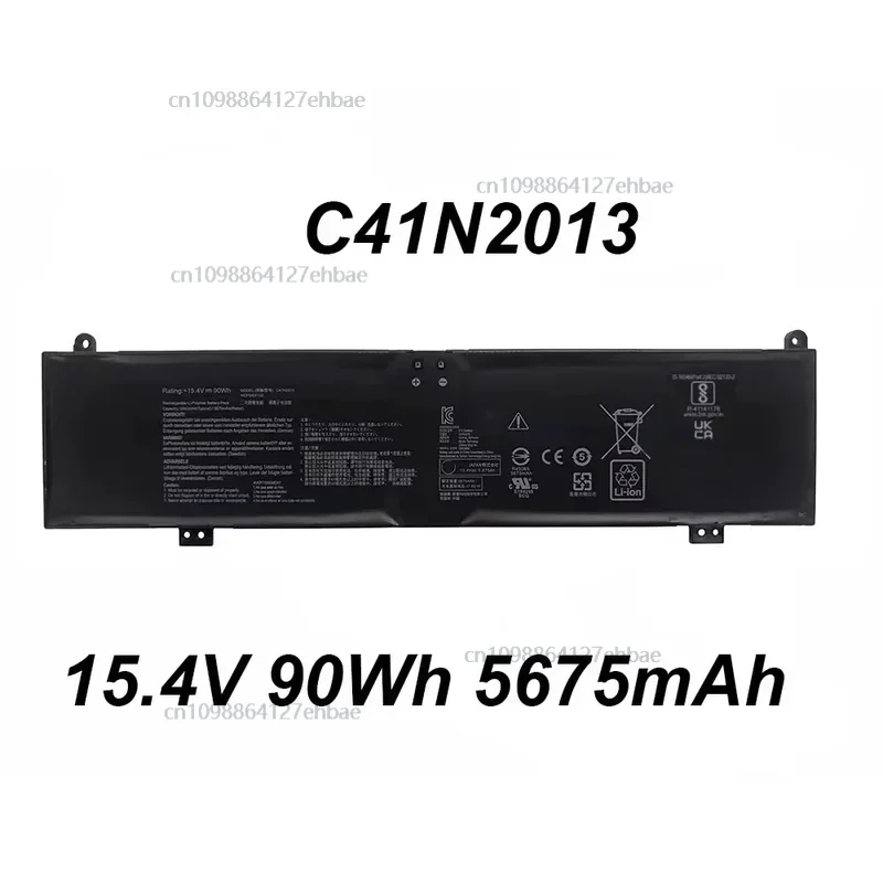 

C41N2013 15.4V 5675mAh Laptop Battery For ASUS ROG Zephyrus M16 G15 S17 Strix Scar 15 G533 17 G733 G15 SeriesFast