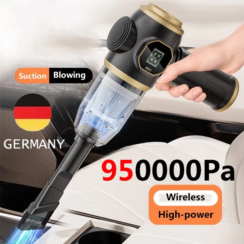 Vacuum Cleaner Car Suction Blowing Integrated Small High-power Suction Wireless Handheld Dust Desktop Vacuum Cleaner