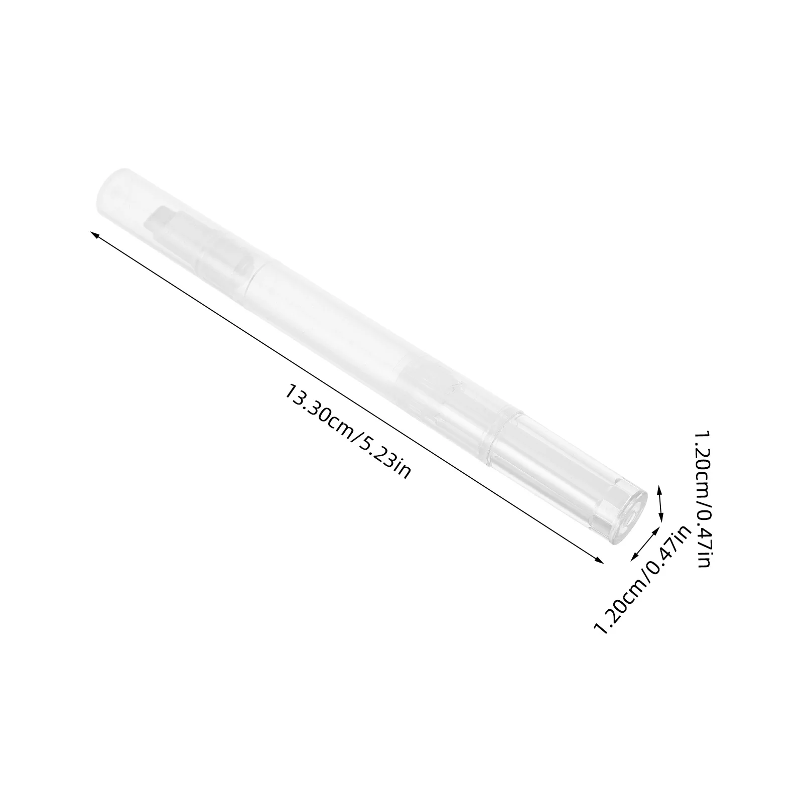 5 Stück klare Vakuum-Twist-Foundation-Stifte, 3 ml, leere Make-up-Spender, tragbares Werkzeug, Reise-Essential, präzise Dosierung