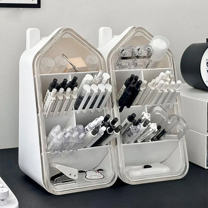 Porta lápis com gaveta 7 Compartamentos Pen Organizadores Pen.