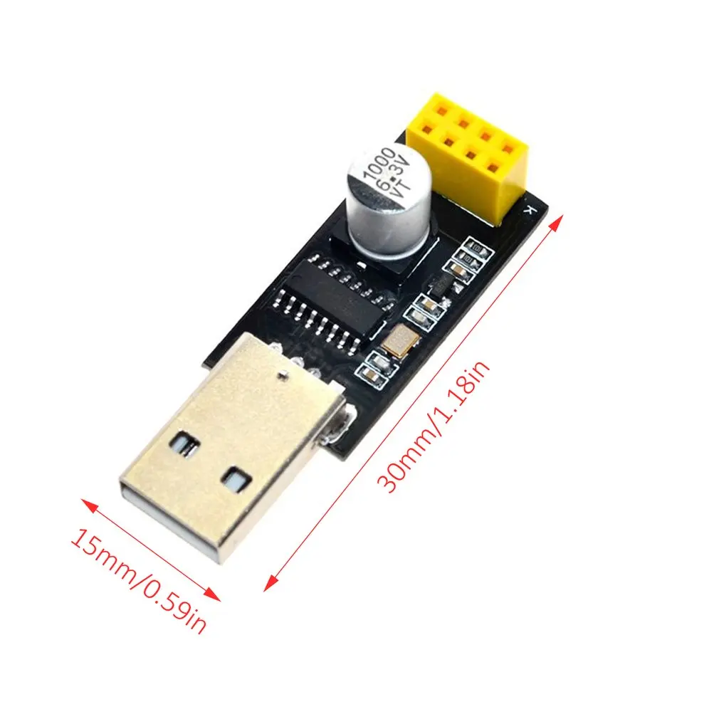 Usb To Esp8266 Serial Module 8266 Wifi Adapter High Speed CPU Ttl Wifi Module Esp-01 Ch340G Development Board Dropshipping