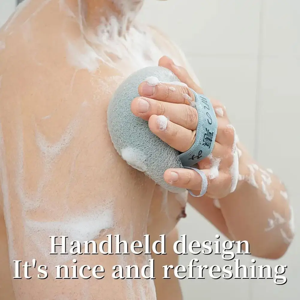 Sfere di spugna da bagno Spazzola per pulizia Soffio per doccia Detergente per il corpo Scrubber esfoliante Sfera da bagno Spazzola per massaggio 3D Forniture per il bagno