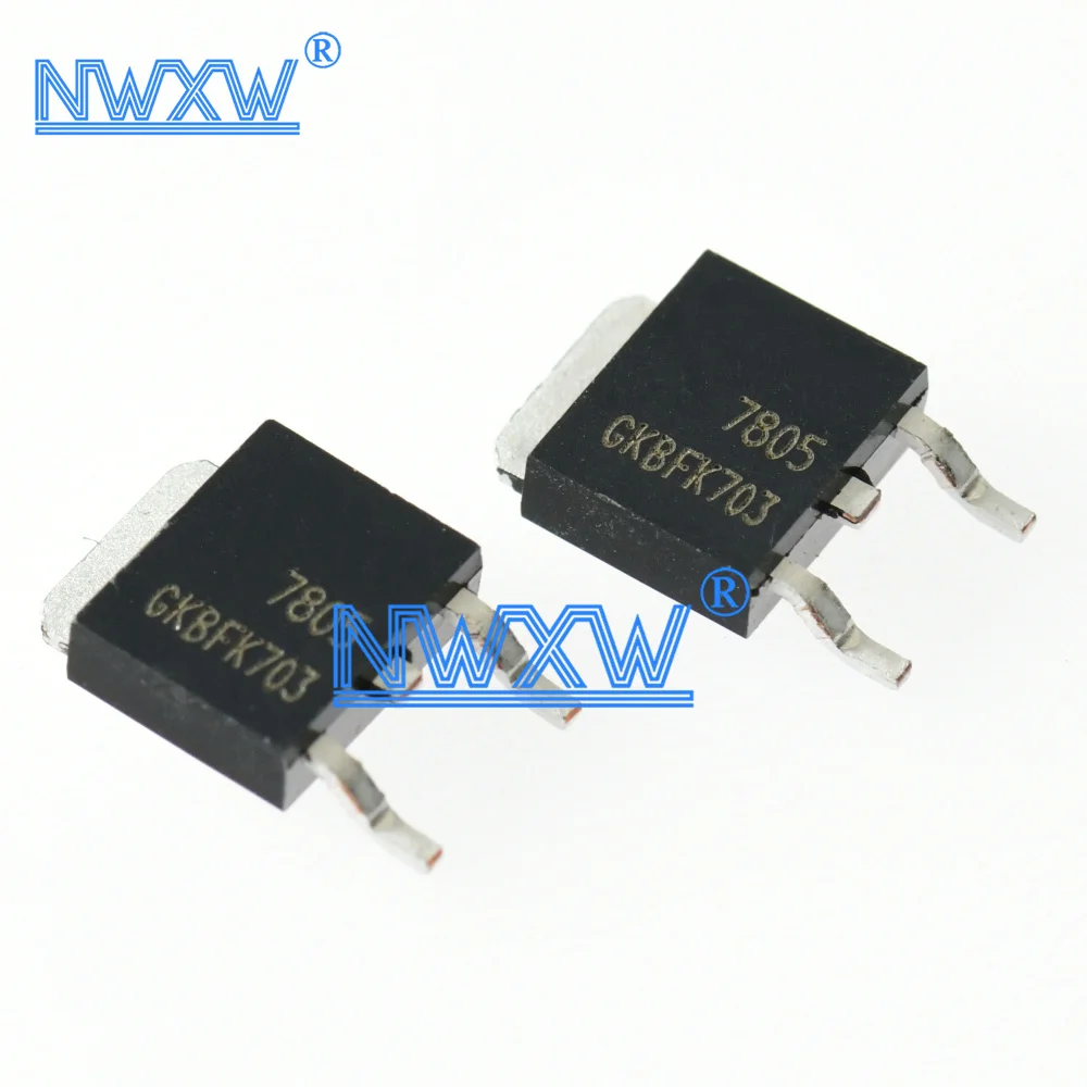 SMT 78M05 three terminal voltage regulator circuit TO-252 7805 LM7805 L7805 brand new