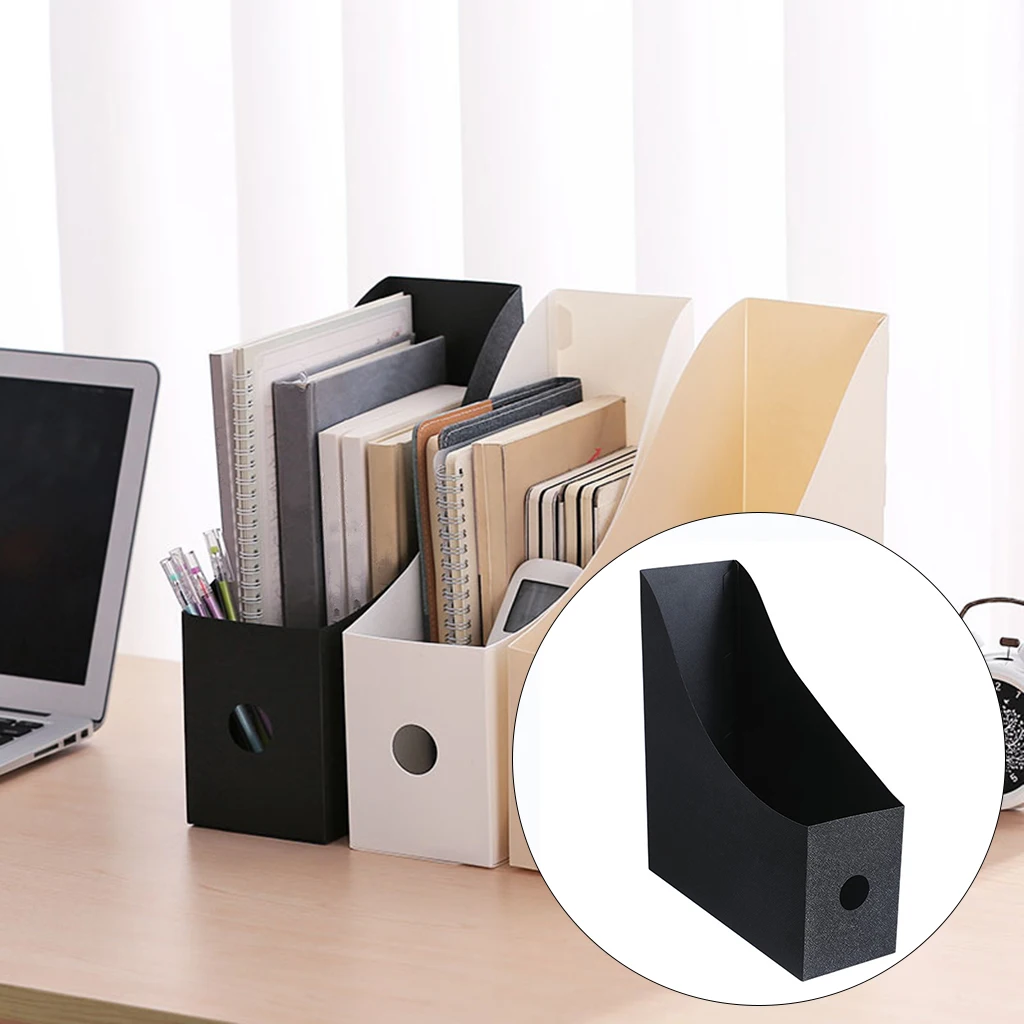 Imagem -02 - Multifunções Desktop File Folder Plastic Book Holder Desk Stand Paper Vertical Organizer Casa e Escritório