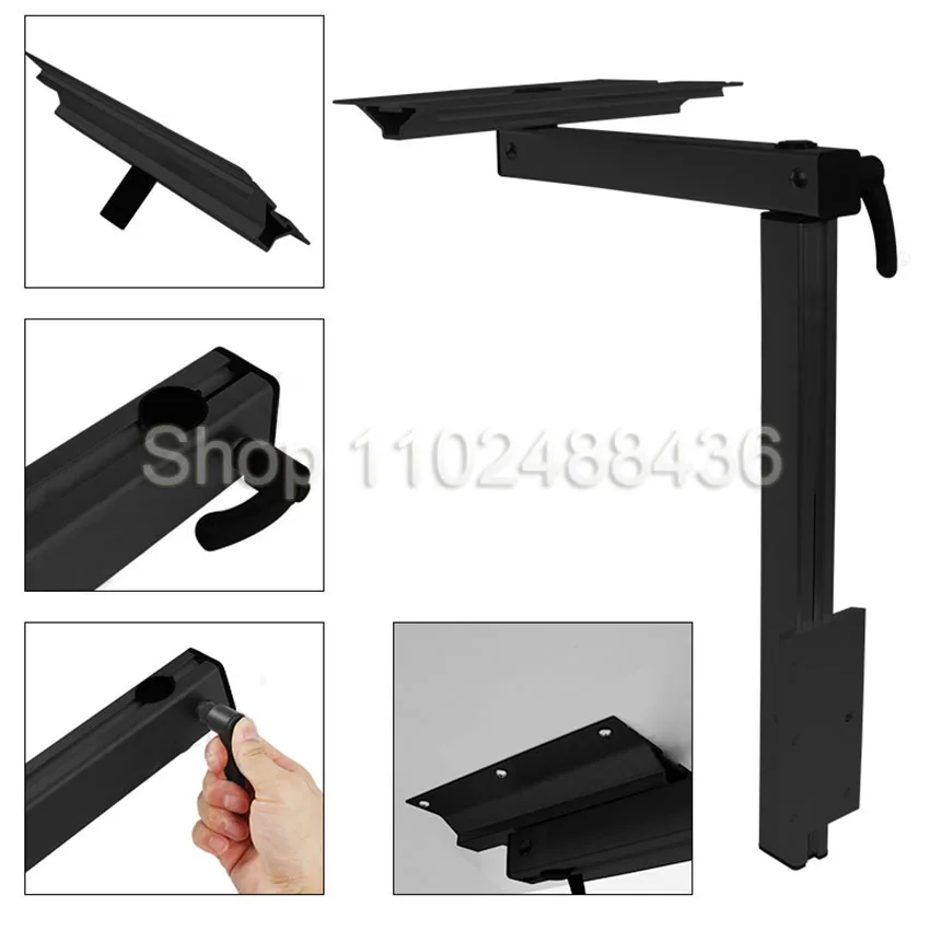 

Аксессуары для караванов, ножка стола из алюминиевого сплава, подвижная, вращающаяся и регулируемая по высоте для кемпера, дома на колесах