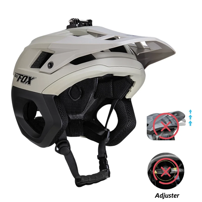 BATFOX 3/4 Bicycle Helmet Cycling Enduro Helmet MTB Men Capacete Ciclismo Off-Road Downhill Mountain Bike Helmets Casco Ciclismo image 3