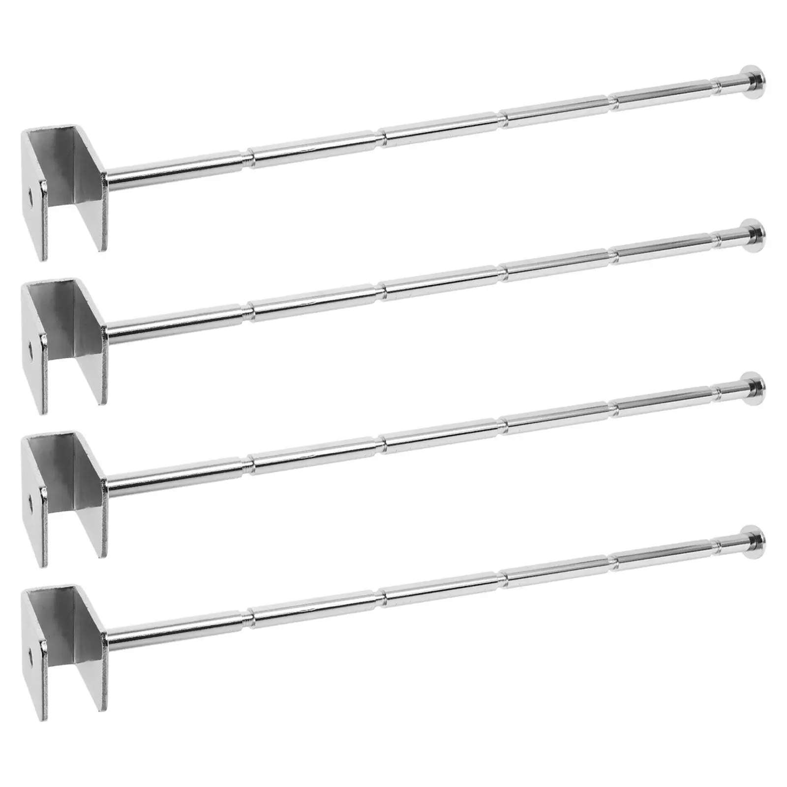 4Pcs Slatwall Bra Hanger Organizer Lingerie Display Hooks Space Saving Underwear Storage Rack for Retail Shop Closet Boutique