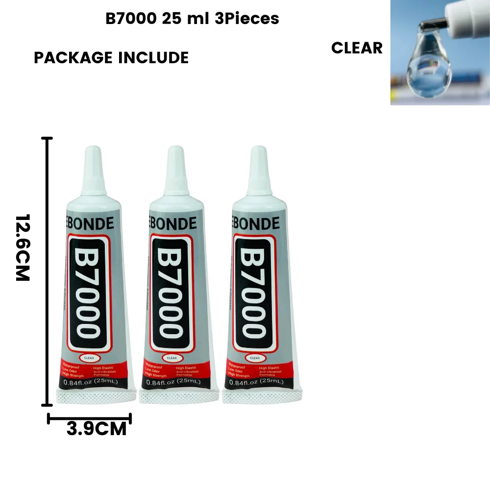 B7000 Starker Kleber 15/50/110ML Handy-Touchscreen-Kleber B-7000 DIY Reparatur Diamant Schmuck Glas Bürobedarf
