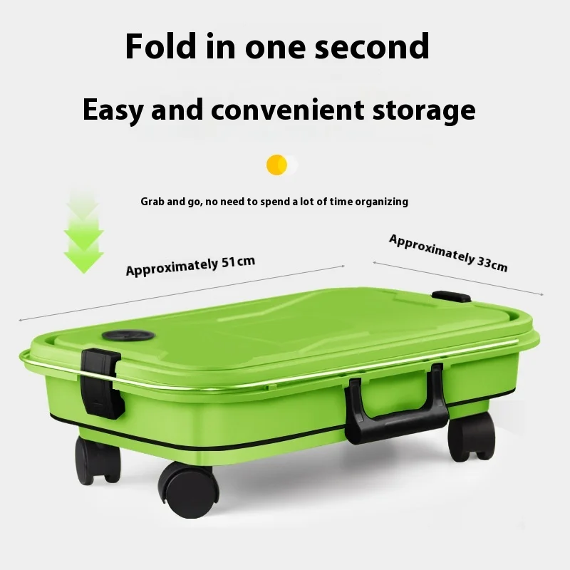 22L Car Wash Water Tank Car Wash Accessories Car Wash Water Gun Bucket Household Mobile Folding Bucket Outdoor Storage