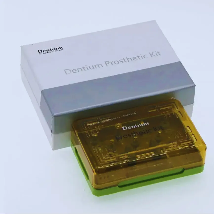 

1kit Dentium XIP Prosthetic Kit 7 Screwdrivers Screw Hand Hex Drivers MU Drivers Dentium torque wrench