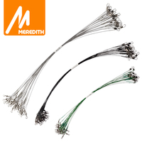 MEREDITH anti-bite wire head rope for fishing, convenient with rotating fishing lure accessories Parker bass