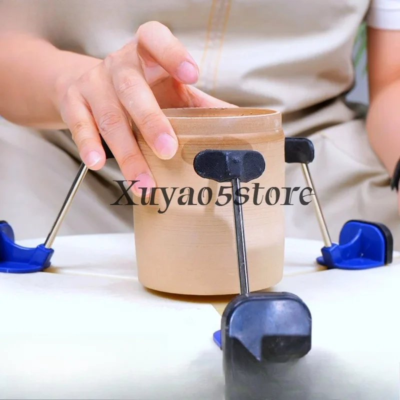 Ceramic Triangle Repair Clip Automatically Finds The Center To Teach The Repair Artifact Vase Bowl Cup Novice Sharpening Tool