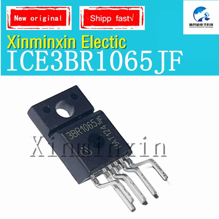 1PCS/LOT ICE3BR1065JF  3BR1065JF TO220F-6 IC Chip 100% New  Original In Stock