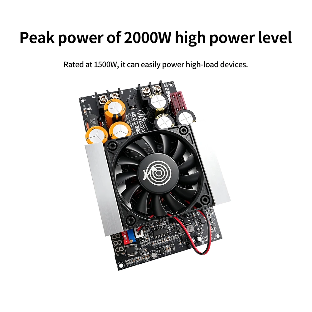DC 10–32V auf 24–50V 50A Boost-Wandler 1500W Step-Up-Modul für Audioverstärker – Detail 3